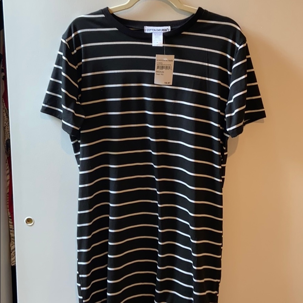 T shirt dress with pockets!